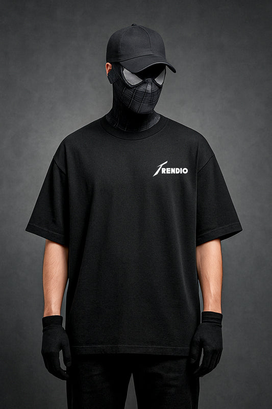 Black Blossom Oversized unisex T Shirt