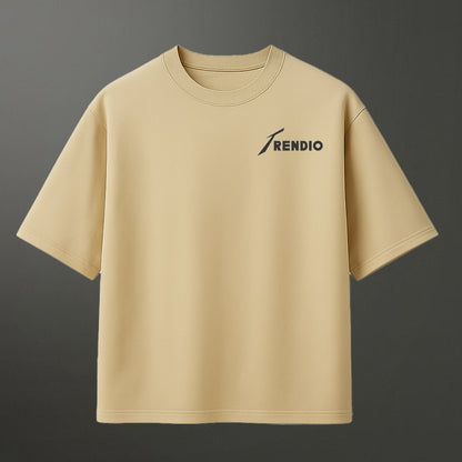 Beige Unisex Oversized T-Shirt