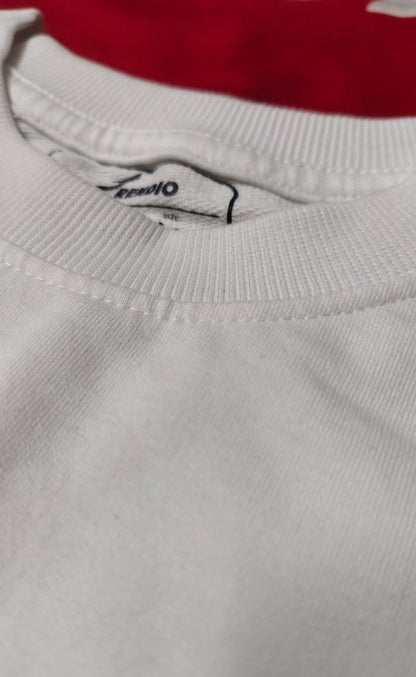 White Oversized Unisex T shirt
